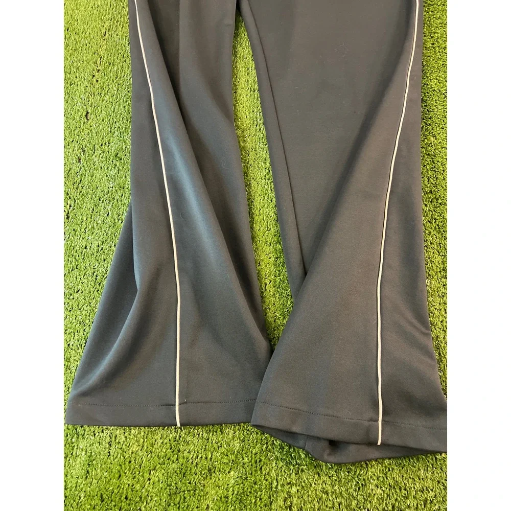 Nike Mens Training Pants Slate Blue Straight Leg Track Joggers‎ Sweatpants LG